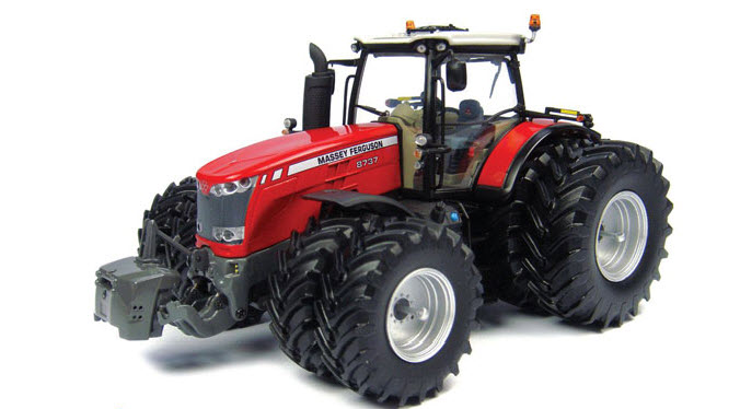 Massey Ferguson 8737 - 8 Wheels